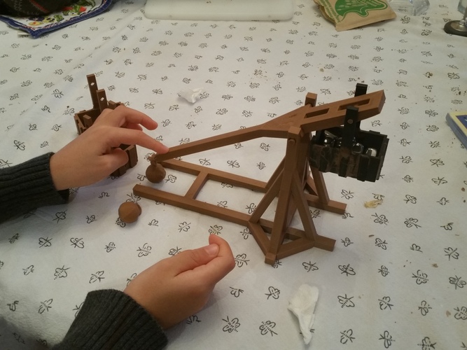 Trebuchet 3D Print 15888 Trebuchet 3D Print 15888