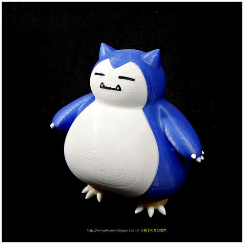 卡比獸 / カビゴン / Snorlax / Pokemon 3D Print 15967 卡比獸 / カビゴン / Snorlax / Pokemon 3D Print 15967