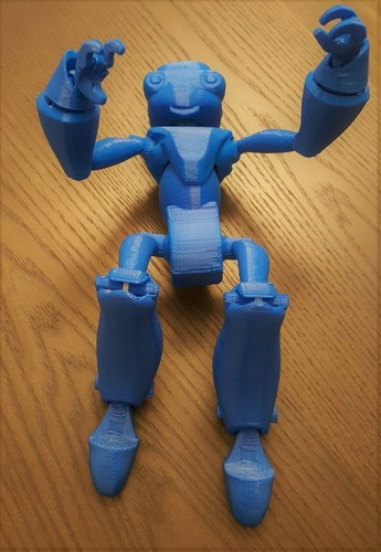 BeQui, Jointed Robot 3D Print 16017 BeQui, Jointed Robot 3D Print 16017