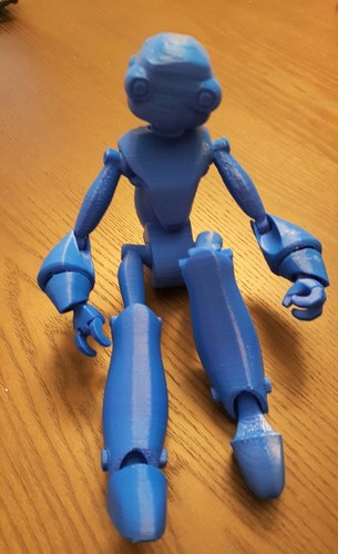 BeQui, Jointed Robot 3D Print 16018 BeQui, Jointed Robot 3D Print 16018