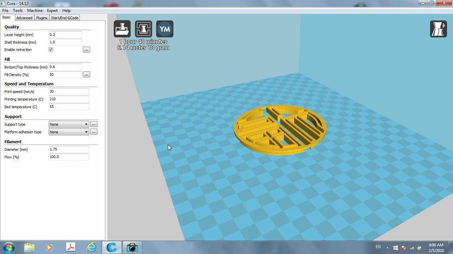 Decoration-福 ‘happiness’ 3D Print 16064 Decoration-福 ‘happiness’ 3D Print 16064