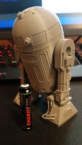 R2D2 Salt and Pepper Shaker 3D Print 16185 R2D2 Salt and Pepper Shaker 3D Print 16185