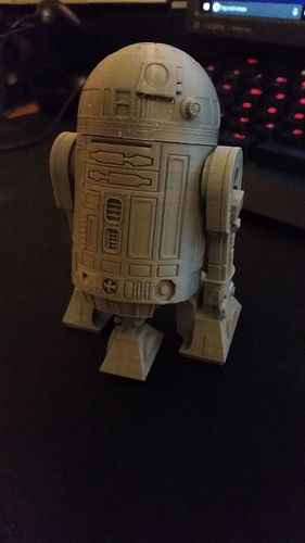 R2D2 Salt and Pepper Shaker 3D Print 16187 R2D2 Salt and Pepper Shaker 3D Print 16187