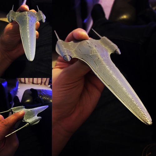 Nubian Royal Starship 3D Print 16209 Nubian Royal Starship 3D Print 16209