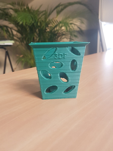 Planter (Square) - 3Dponics Non-Circulating Hydroponics 3D Print 16264 Planter (Square) - 3Dponics Non-Circulating Hydroponics 3D Print 16264