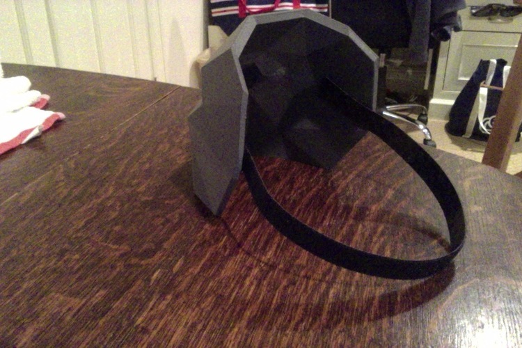 Printable Lowpoly mask 3D Print 16388 Printable Lowpoly mask 3D Print 16388