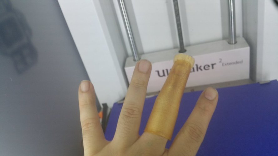 Finger Mold and Finger Cast 3D Print 16451 Finger Mold and Finger Cast 3D Print 16451
