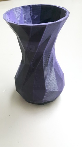 Simple Faceted Vase 3D Print 16477 Simple Faceted Vase 3D Print 16477
