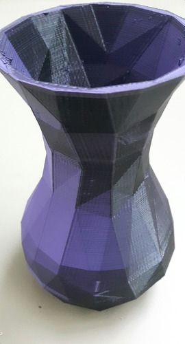 Simple Faceted Vase 3D Print 16479 Simple Faceted Vase 3D Print 16479