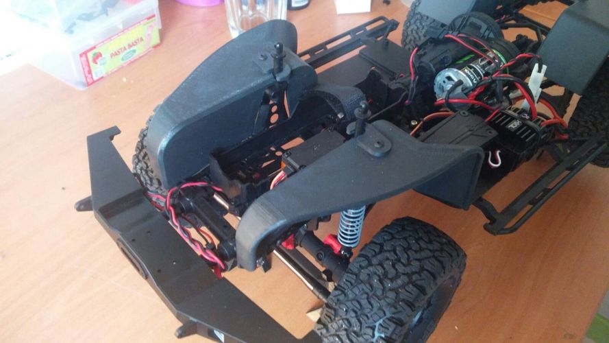 SCX-10 II Fenders 3D Print 16510 SCX-10 II Fenders 3D Print 16510