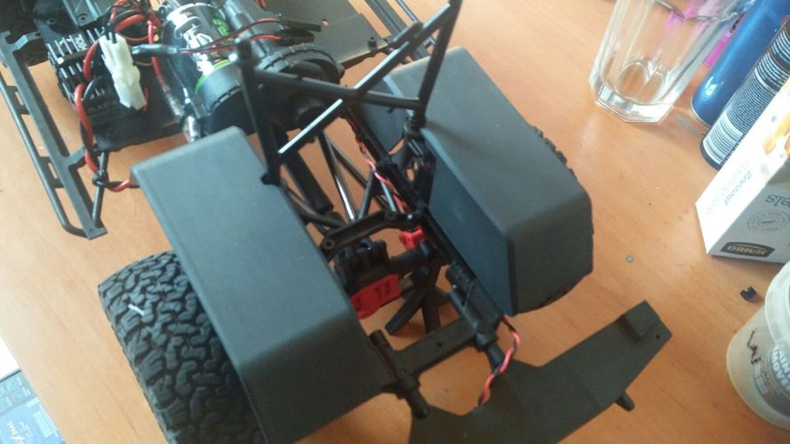 SCX-10 II Fenders 3D Print 16512 SCX-10 II Fenders 3D Print 16512