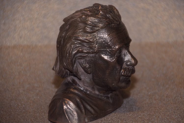 Einstein Bust (14K) 3D Print 16537 Einstein Bust (14K) 3D Print 16537