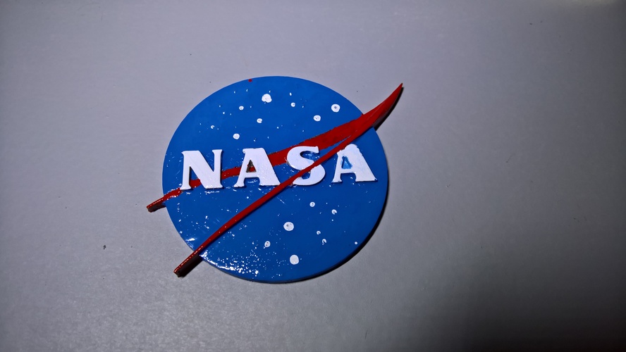 NASA badge 3D Print 16569 NASA badge 3D Print 16569