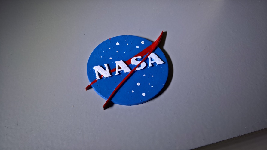 NASA badge 3D Print 16571 NASA badge 3D Print 16571