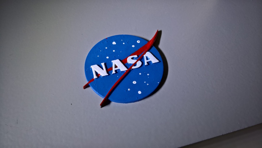 NASA badge 3D Print 16572 NASA badge 3D Print 16572