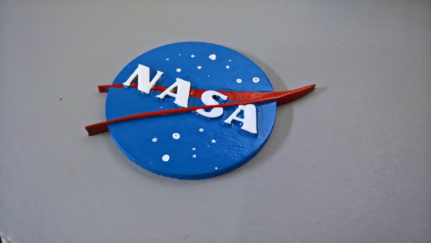 NASA badge 3D Print 16573 NASA badge 3D Print 16573