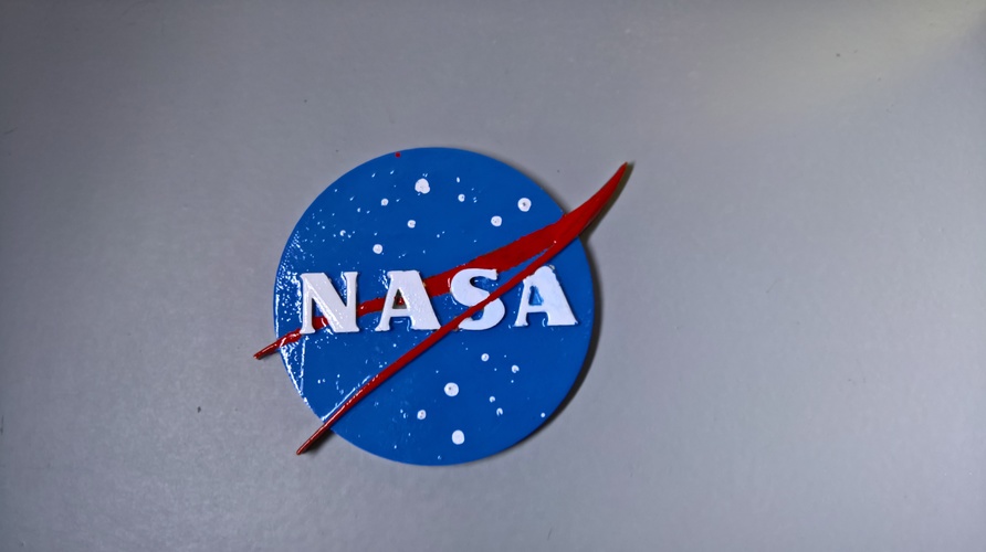 NASA badge 3D Print 16574 NASA badge 3D Print 16574