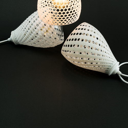 FIBONACCI LAMP SHADE 3D Print 16601 FIBONACCI LAMP SHADE 3D Print 16601