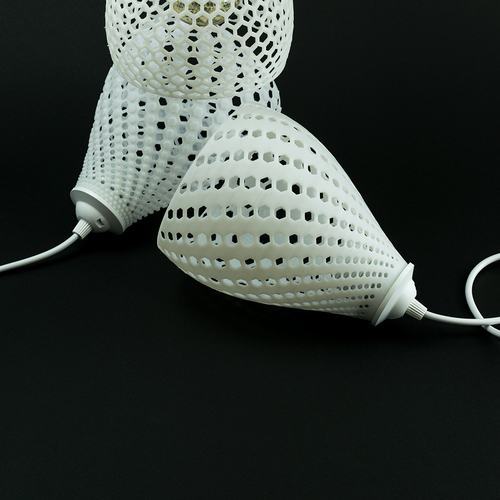 FIBONACCI LAMP SHADE 3D Print 16602 FIBONACCI LAMP SHADE 3D Print 16602