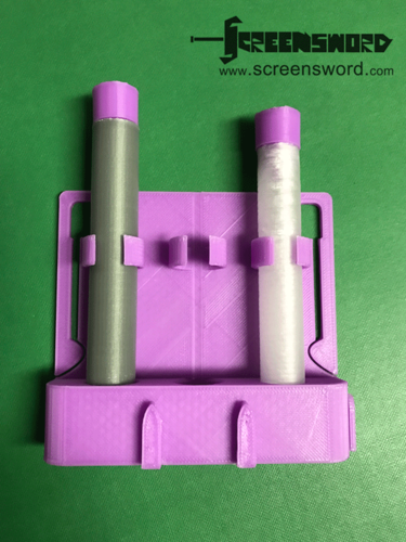 Medical Samples Tube Holder / Organiser (part of Med Kit) 3D Print 16643 Medical Samples Tube Holder / Organiser (part of Med Kit) 3D Print 16643