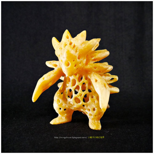 Sandslash Lamps - Voronoi Style 3D Print 16669 Sandslash Lamps - Voronoi Style 3D Print 16669