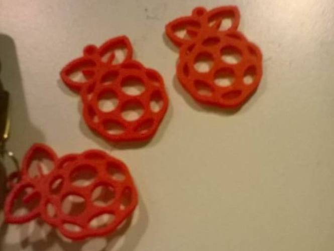 raspberry pi keychain 3D Print 16689 raspberry pi keychain 3D Print 16689