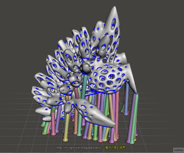 Sandslash Lamps - Voronoi Style 3D Print 16708 Sandslash Lamps - Voronoi Style 3D Print 16708