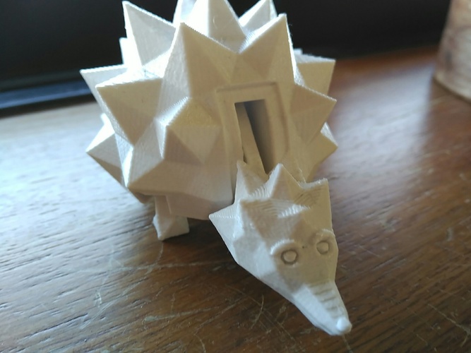 The Hedgehog 3D Print 1671 The Hedgehog 3D Print 1671