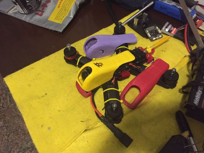 LT210 canopy + bumpers 3D Print 16720 LT210 canopy + bumpers 3D Print 16720