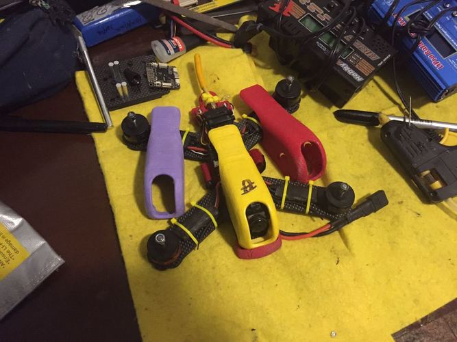LT210 canopy + bumpers 3D Print 16721 LT210 canopy + bumpers 3D Print 16721