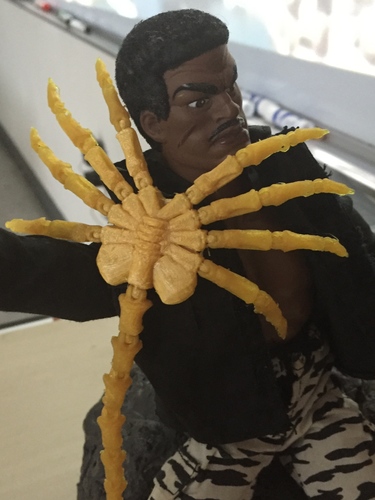 Articulated Facehugger 3D Print 16723 Articulated Facehugger 3D Print 16723