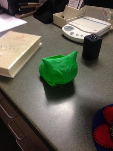 Bulbasaur succulent Planter 3D Print 16744 Bulbasaur succulent Planter 3D Print 16744