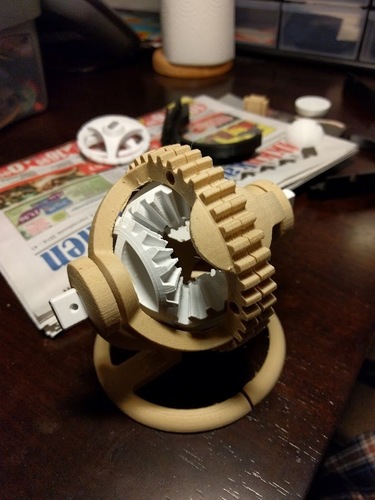 Spherical Differential 3D Print 16825 Spherical Differential 3D Print 16825
