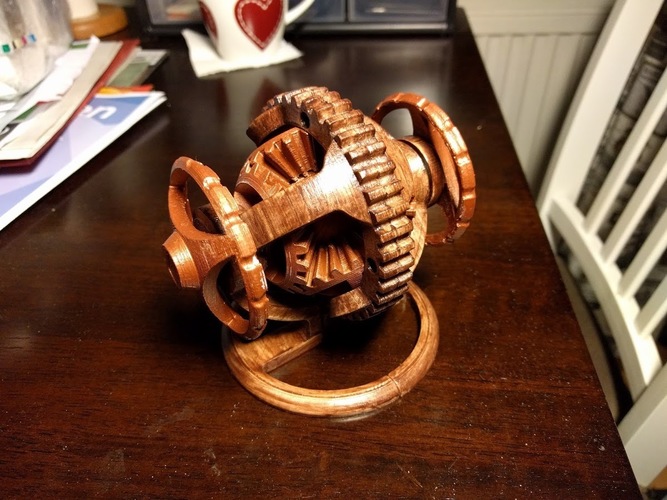 Spherical Differential 3D Print 16826 Spherical Differential 3D Print 16826