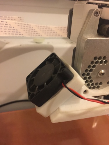 Type A Machines Improved Cooling Shroud 3D Print 16890 Type A Machines Improved Cooling Shroud 3D Print 16890