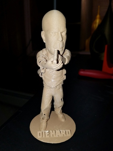 Bruce Willis DIE HARD 3D Print 16920 Bruce Willis DIE HARD 3D Print 16920