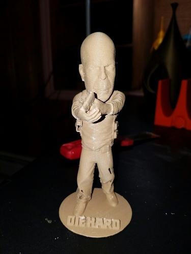 Bruce Willis DIE HARD 3D Print 16922 Bruce Willis DIE HARD 3D Print 16922