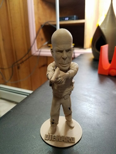 Bruce Willis DIE HARD 3D Print 16923 Bruce Willis DIE HARD 3D Print 16923