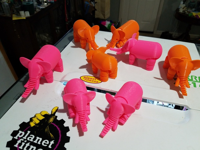 Elephant 3D Print 16991 Elephant 3D Print 16991