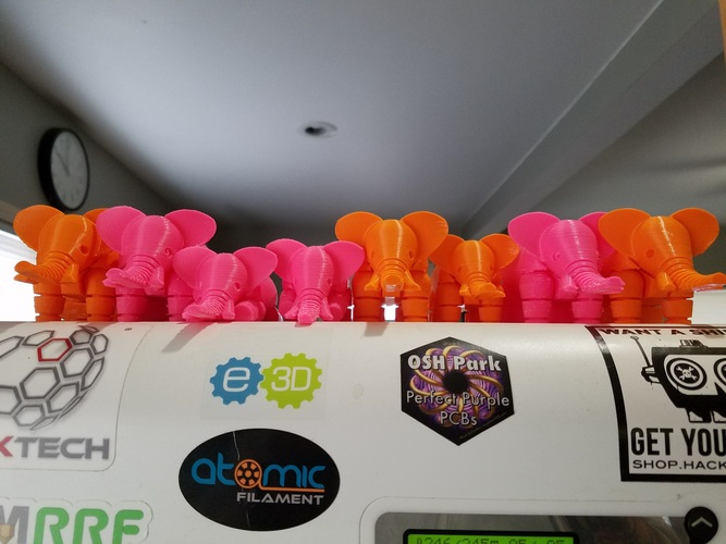 Elephant 3D Print 16997 Elephant 3D Print 16997