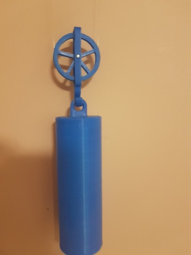 3D printed mechanical Clock with Anchor Escapement 3D Print 17030 3D printed mechanical Clock with Anchor Escapement 3D Print 17030