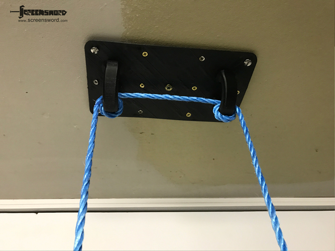Spool suspension bracket 3D Print 17046 Spool suspension bracket 3D Print 17046