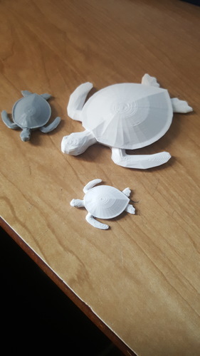 Sea Turtle Keychain 3D Print 17118 Sea Turtle Keychain 3D Print 17118