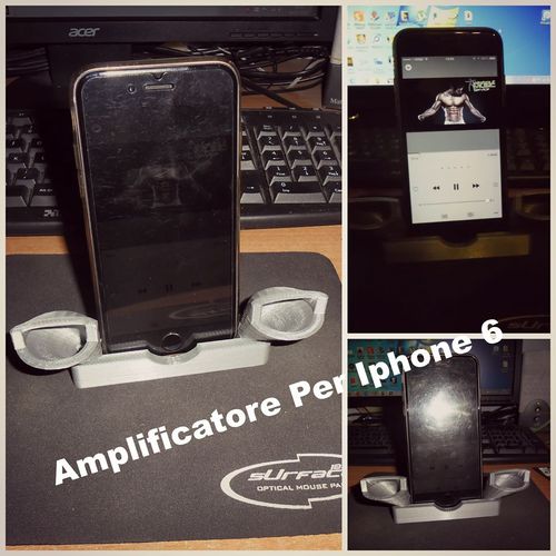 Amplifier Iphone 6 3D Print 1715 Amplifier Iphone 6 3D Print 1715