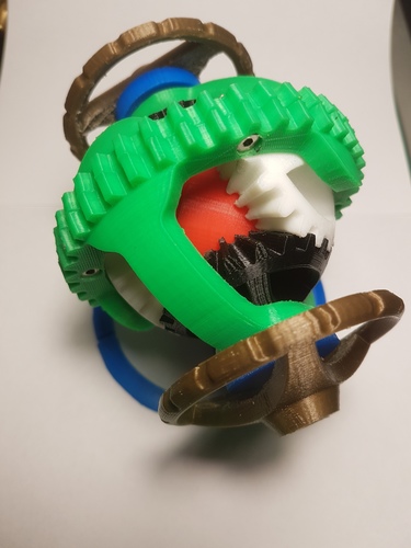 Spherical Differential 3D Print 17180 Spherical Differential 3D Print 17180