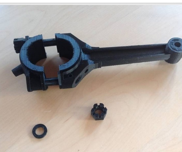 Engine Crank for educational purpose 3D Print 17198 Engine Crank for educational purpose 3D Print 17198
