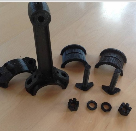 Engine Crank for educational purpose 3D Print 17199 Engine Crank for educational purpose 3D Print 17199