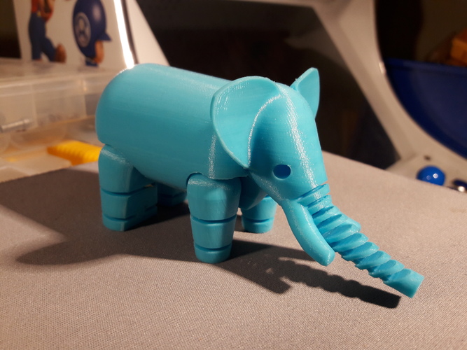 Elephant 3D Print 17271 Elephant 3D Print 17271