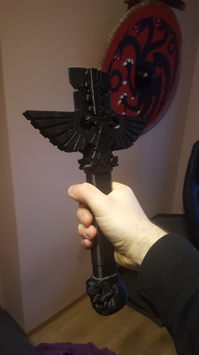 Warhammer 40K - Inquisitor Sword 3D Print 17279 Warhammer 40K - Inquisitor Sword 3D Print 17279