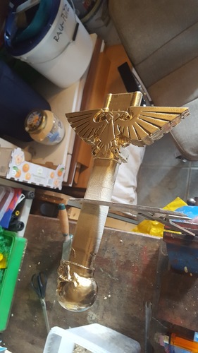 Warhammer 40K - Inquisitor Sword 3D Print 17282 Warhammer 40K - Inquisitor Sword 3D Print 17282